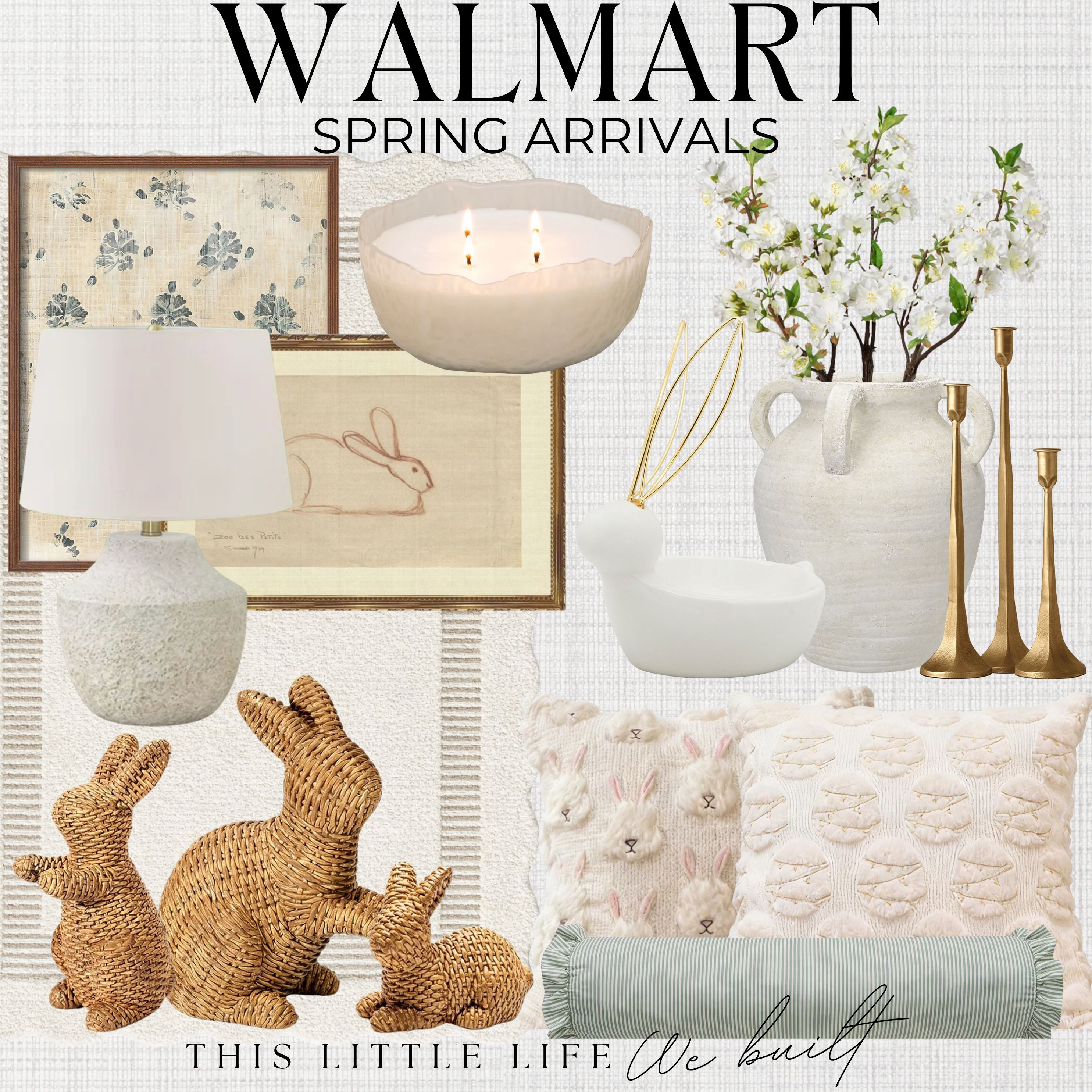New Spring Decor Arrivals from Walmart!
Walmart Home / Walmart Spring / Walmart Easter Decor / Neutral Home Furniture / Light Linen Curtains / Textured Throw Pillows / Soft Neutral Throws / Woven Baskets / Fluted Ceramic Vases / Decorative Trays / Faux Greenery & Branches / Stoneware Bowls / Wooden Bead Garlands / Neutral Area Rugs / Natural Fiber Rugs / Organic-Shape Mirrors / Minimalist Wall Art / Warm Wood Coffee Tables / Light Oak Consoles / Bouclé Accent Chairs / Upholstered Ottomans / Cane & Rattan Furniture / Sculptural Table Lamps / Ceramic Table Lamps / Soft White Bedding / Neutral Table Runners / Handcrafted Pottery / Linen Slipcovers / Modern Organic Accent Furniture / Rattan Bunnies / Spring Stems /  

 #LTKSeasonal #LTKHome