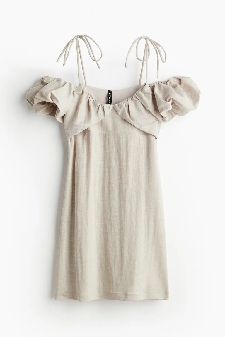 Layered Open-shoulder Dress | H&M (US + CA)