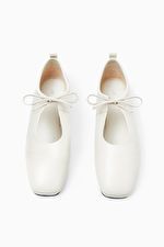 LACE-UP BALLET FLATS | COS UK