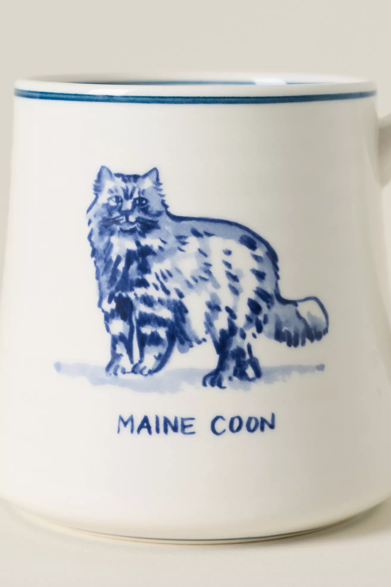 Molly Hatch Stoneware Cat Mugs | Anthropologie (US)