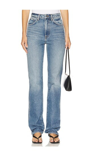 Sara Super High Rise Straight Full Length in Lenox Hill | Revolve Clothing (Global)