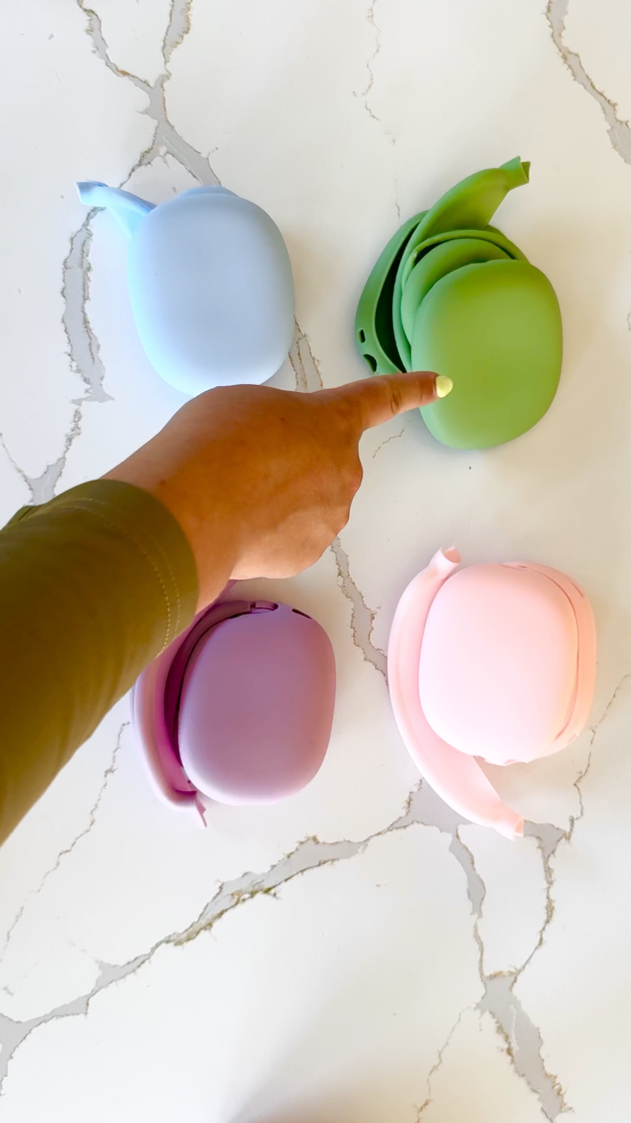 I love switching up colors and not being constrained to one style, especially when I’m purchasing something pricey. These colorful silicone covers not only make your AirPods stylish but they also provide a sanitary layer especially when you workout with them. Just wipe after using them and they’re like new!

#LTKActive #LTKFitness #LTKItBag