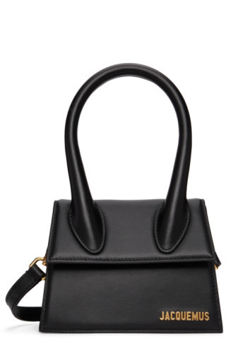 Jacquemus - Black La Montagne 'Le Chiquito Moyen' Bag | SSENSE