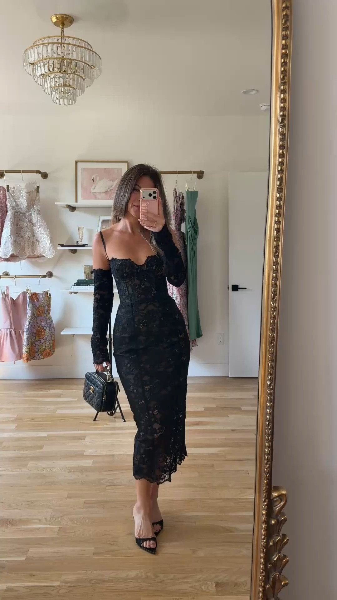 black lace off-the-shoulder midi dress with long sleeves and a scalloped hem VICI fall and winter special occasion dress under $55 🖤 use code emerson40 thru tuesday only!

I’m 5’4” and wearing my usual smalls/2

vivrelle: emerson20

fall outfits, fall dresses, autumn outfits, sweater dresses, midi dresses, long sleeve dresses, casual outfits, thanksgiving outfits, family photo outfits, date night outfits, work outfits, fall fashion, autumn fashion, cozy outfits, transitional outfits, neutral outfits, everyday outfits, weekend outfits, women’s fashion, affordable dresses

#LTKWedding #LTKU #LTKootd