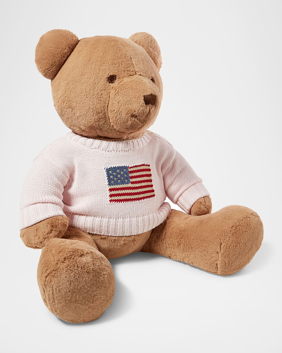Kid & apos;s Large Flag Sweater Plush Polo Teddy Bear | Neiman Marcus
