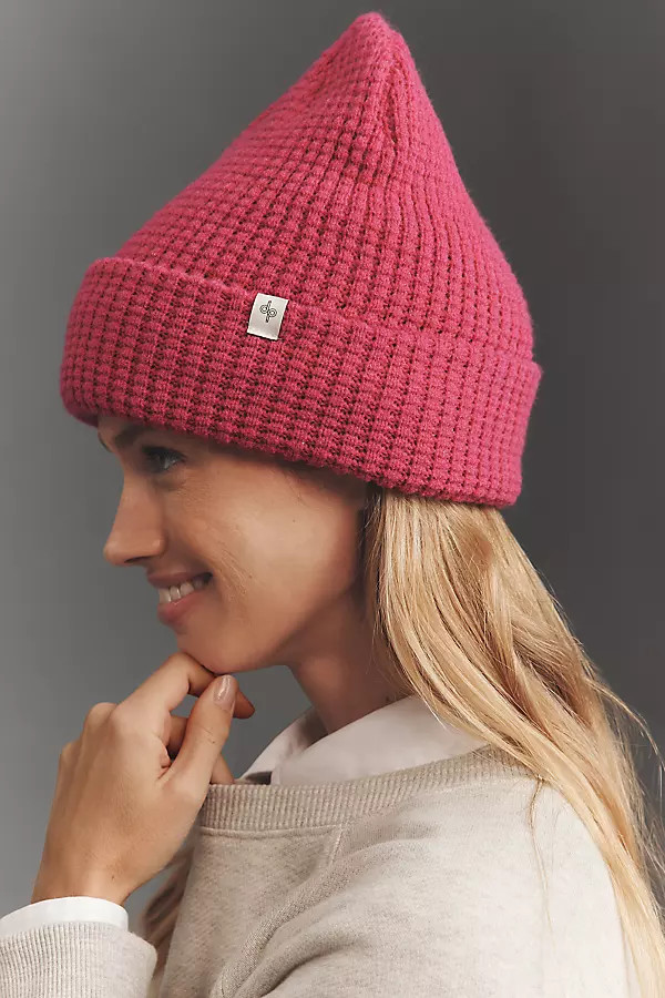 Daily Practice Waffle-Knit Beanie | Anthropologie (US)