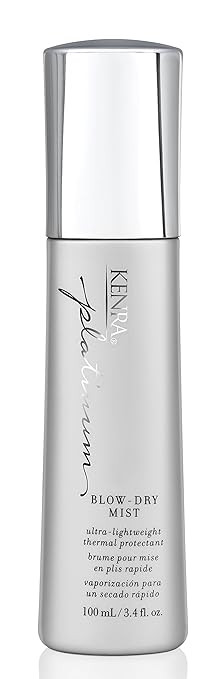 Kenra Platinum Blow-Dry Mist | Ultra-Lightweight Thermal Protectant | Detangles, Smooths, & Softe... | Amazon (US)