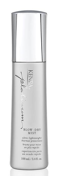 Kenra Platinum Blow-Dry Mist | Ultra-Lightweight Thermal Protectant | Detangles, Smooths, & Softe... | Amazon (US)
