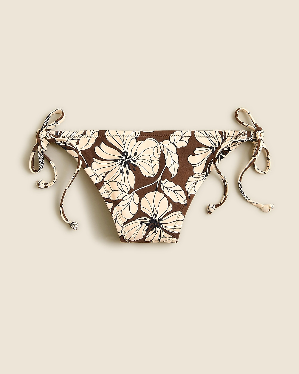 String hipster bikini bottom in floral | J. Crew US