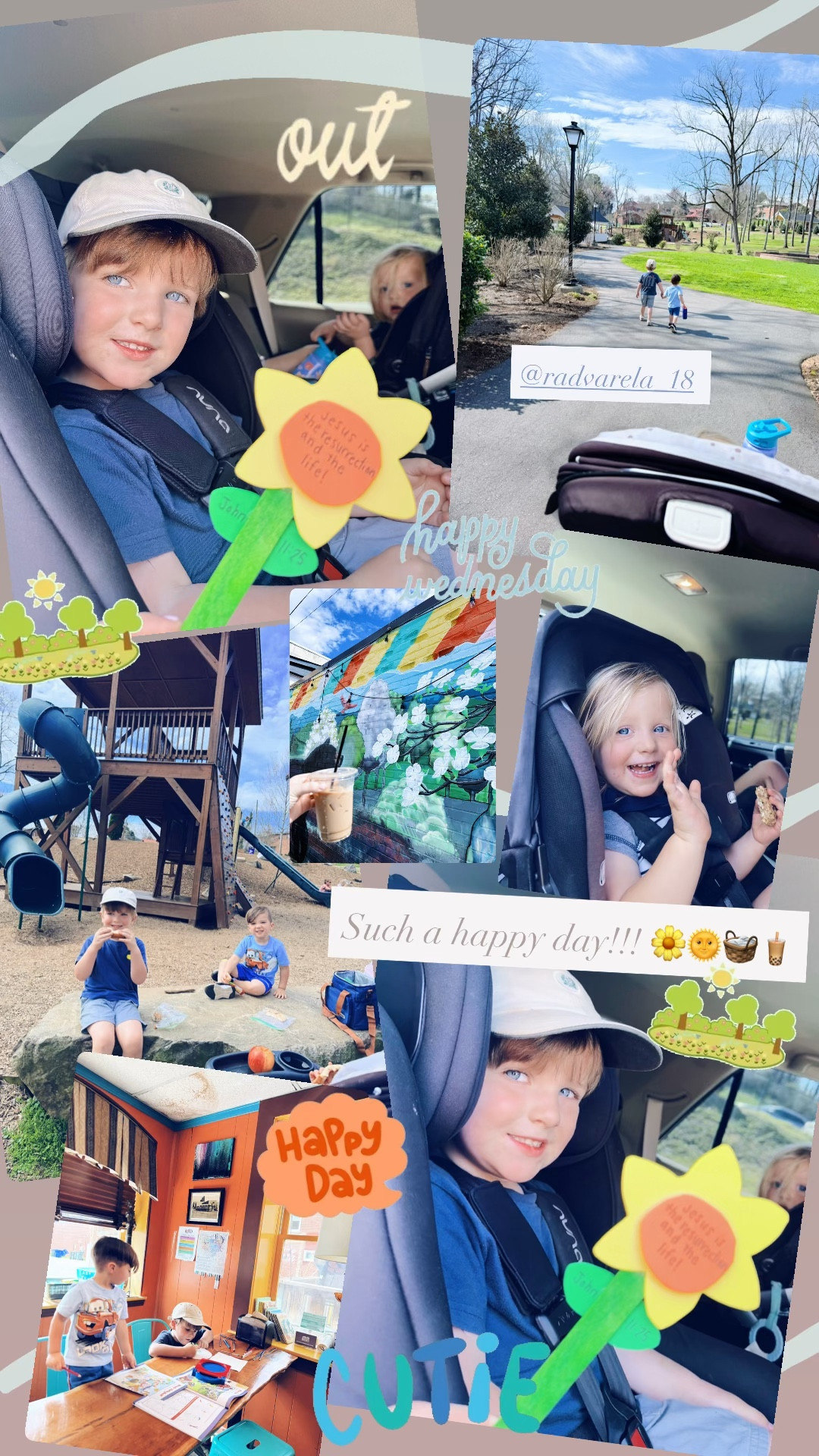 Such a happy day!!! 🌼🌞🧺🧋