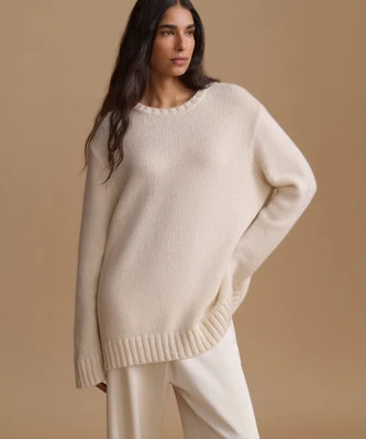Jenni Kayne Women's Cashmere Amelia Crewneck Top Size 2X-Small | Jenni Kayne