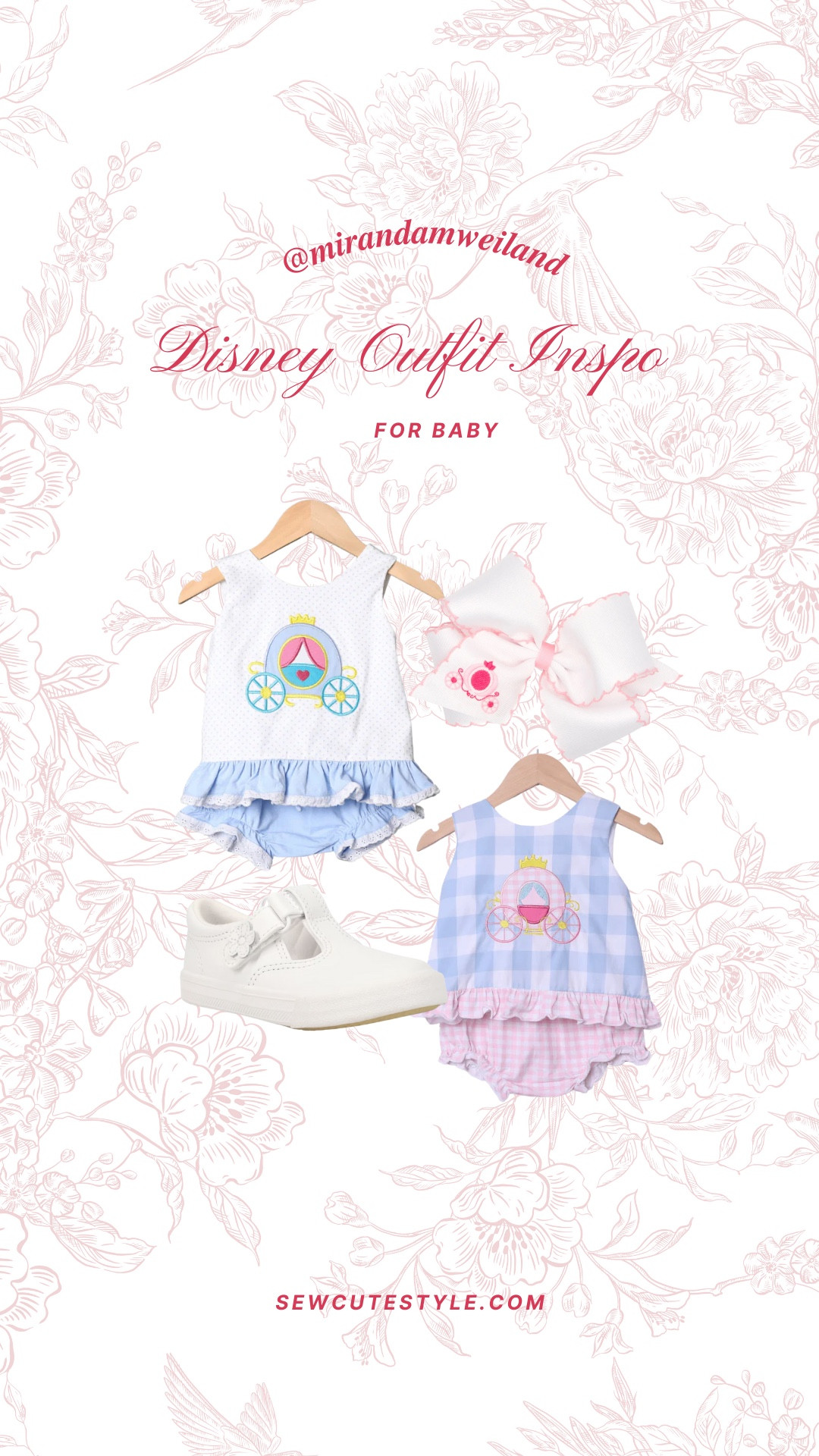 Disney baby girl outfit inspo for Disney World or Disneyland! Love this Cinderella inspired outfit. 

Baby girl Disney outfit ideas / Disney baby outfits / Minnie Mouse baby girl / Disney vacation baby outfits / Disney trip with baby / matching Disney family outfits / baby girl Disney style / Disney world baby girl outfits / Disneyland baby girl outfits / Disney princess outfits / Princess baby girl outfit 

#LTKBaby #LTKKids