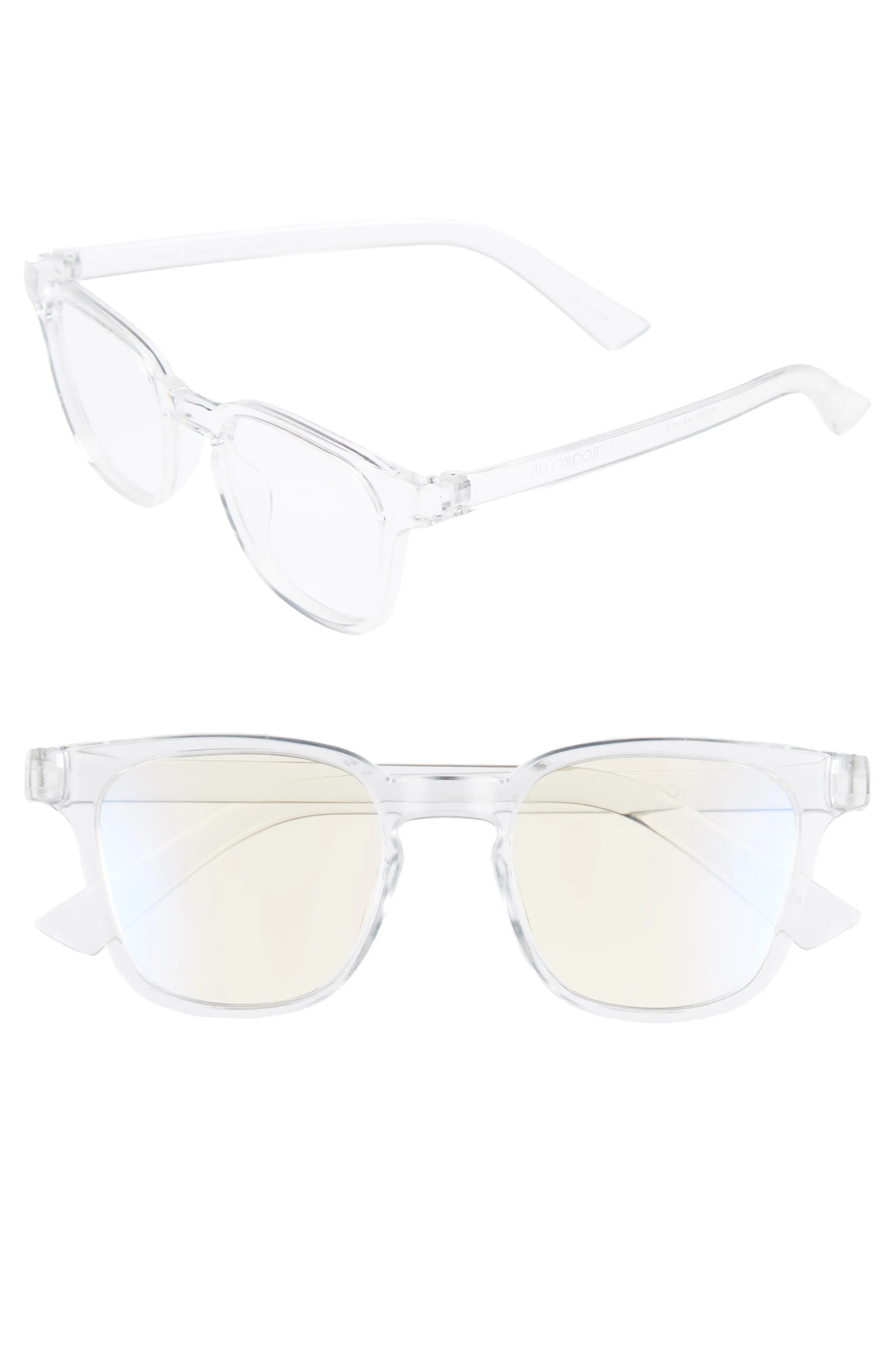 The Book Club Twelve Hungry Bens 53mm Blue Light Blocking Reading Glasses (Women) | Nordstrom | Nordstrom