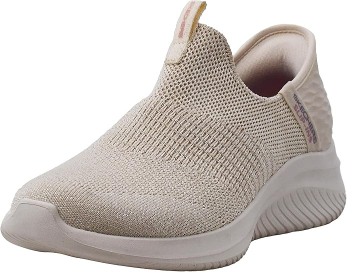 Skechers Women's Hands Free Slip Ins Ultra Flex 3.0 Smooth Step Sneaker | Amazon (US)