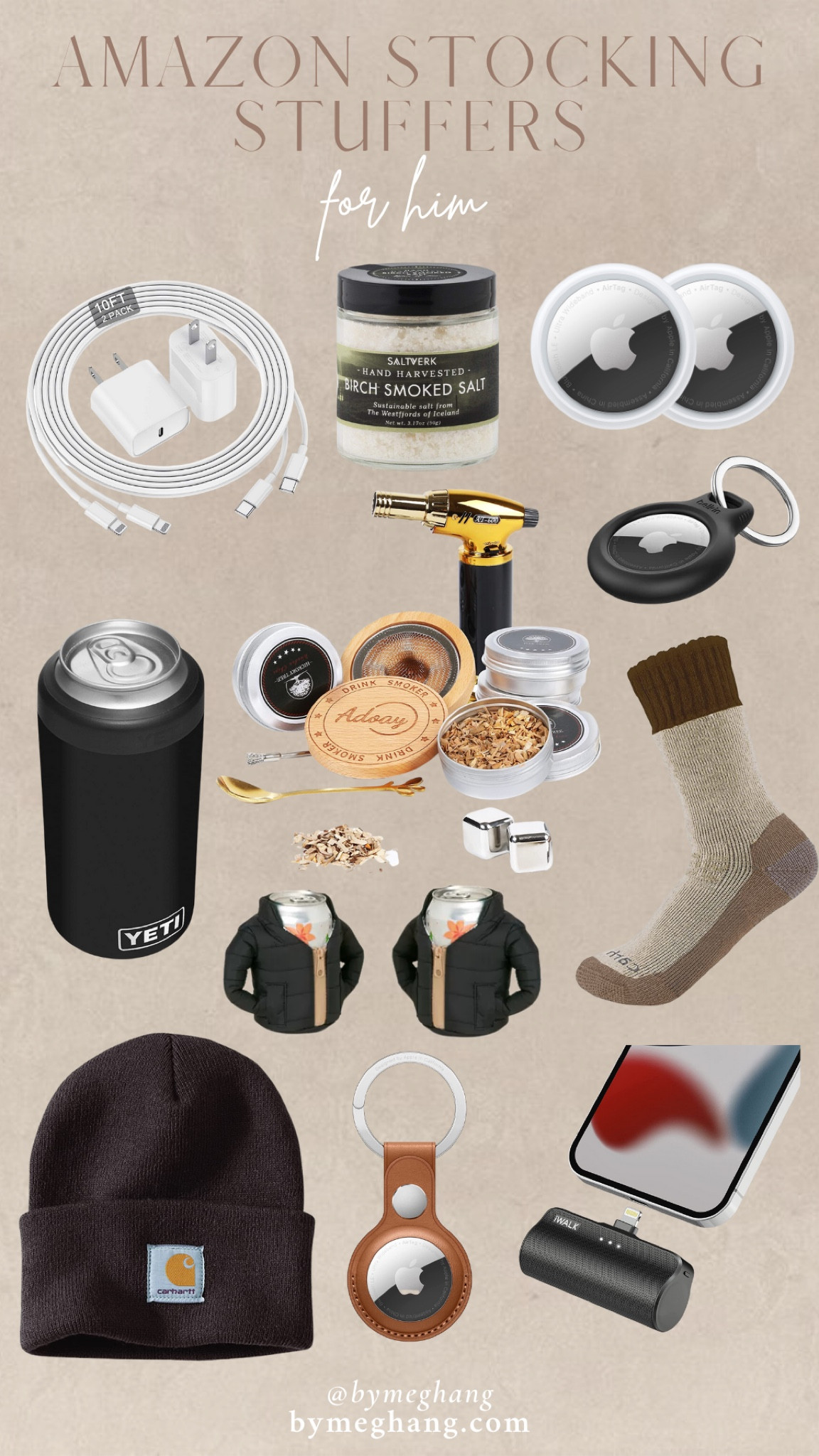 Amazon stocking stuffers for him gift guide. They all arrive for Christmas with amazon prime. Gifts for him

#LTKHoliday #LTKGiftGuide #LTKmens