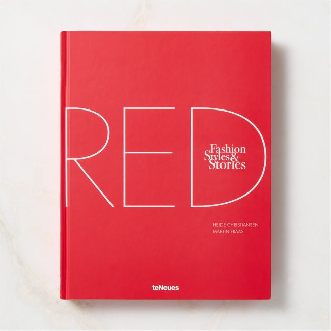 'The Red Book: Fashion, Styles & Stories' Coffee Table Book | CB2