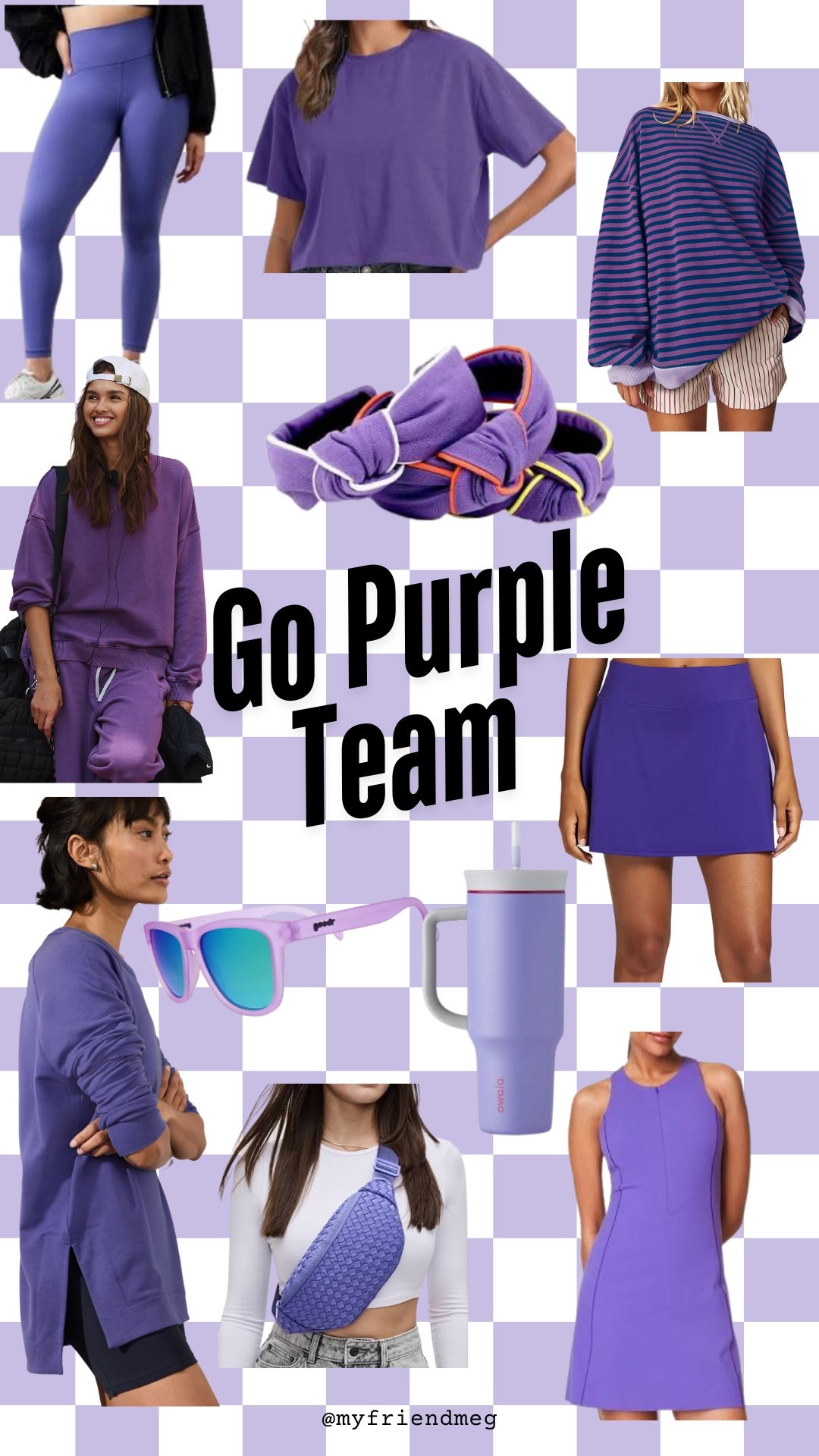 This one is for the purple team💜

#LTKFamily #LTKActive