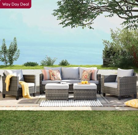 WayFair sale! Outdoor living, patio furniture, backyard living, patio set

#LTKhome #LTKsalealert