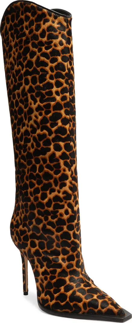Schutz Maryana Welt Wild Genuine Calf Hair Western Boot | Nordstrom | Nordstrom