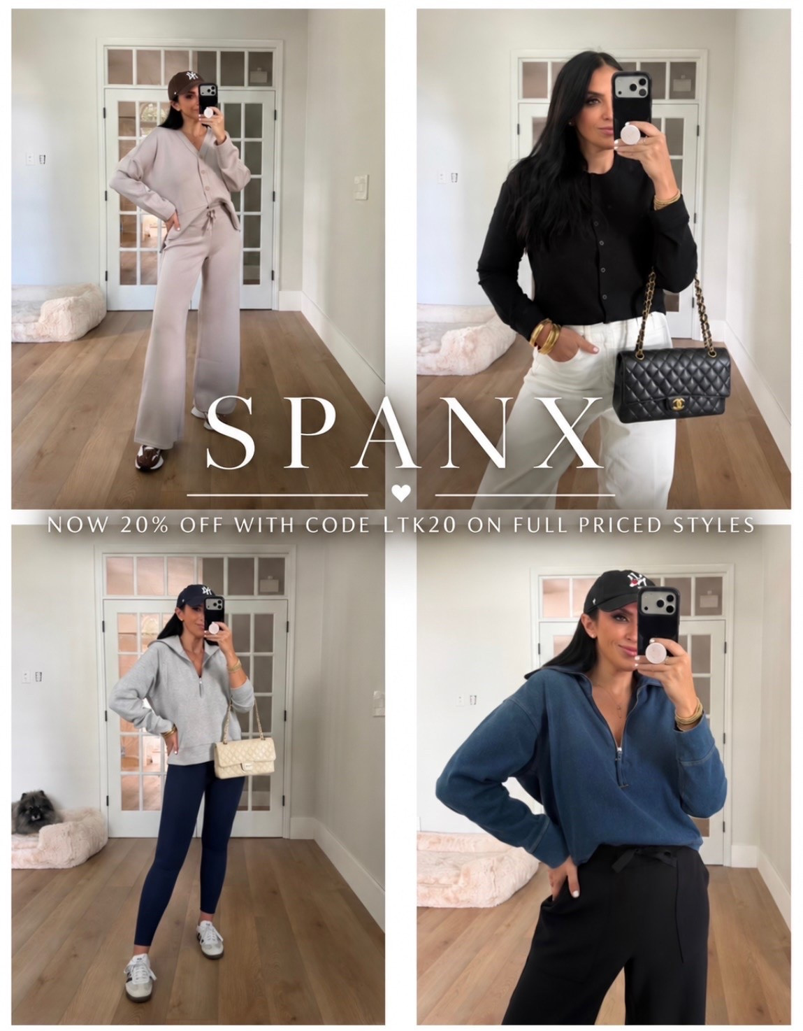Use code LTK20 to save 20% off full-priced styles sitewide in the LTK app @Spanx  #spanxpartner