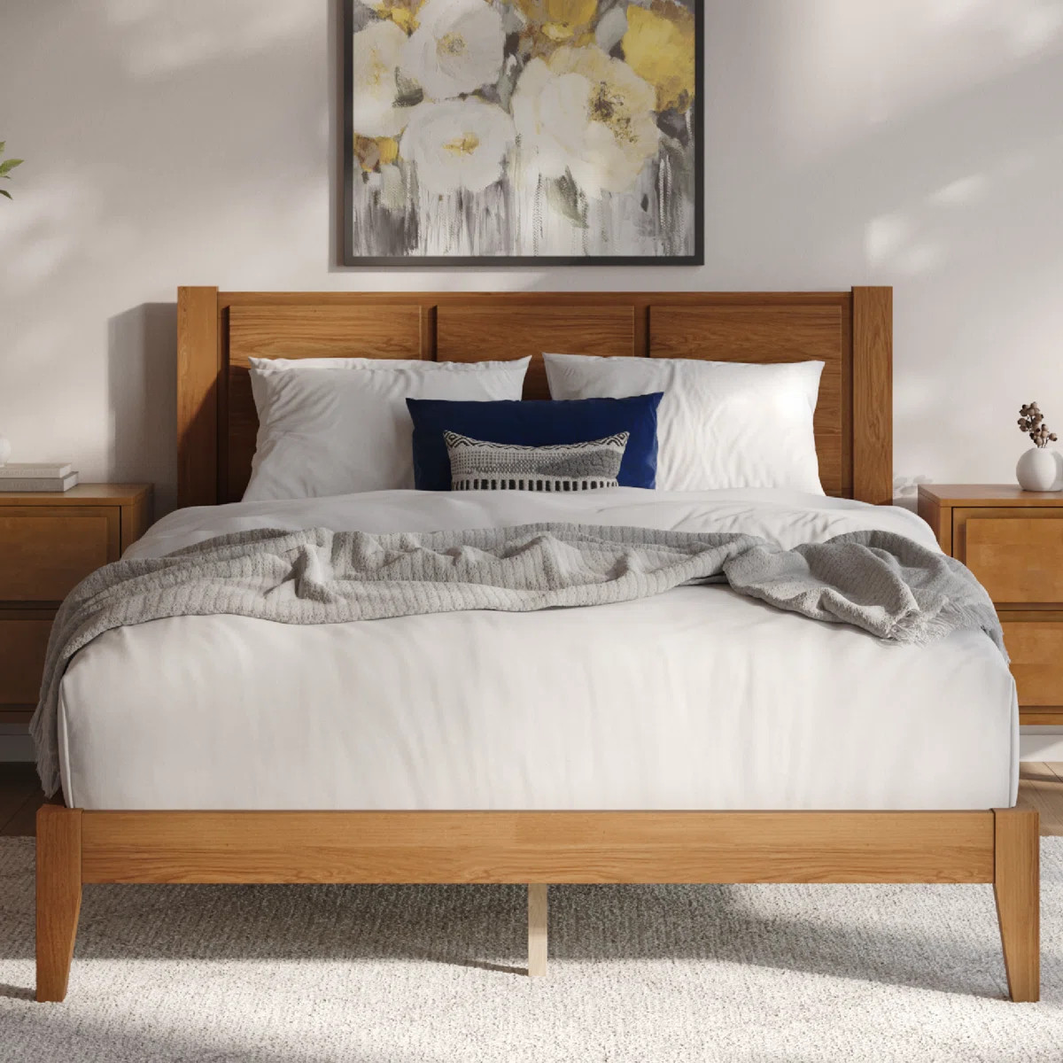 Ariana Solid Wood Bed Frame | Wayfair North America