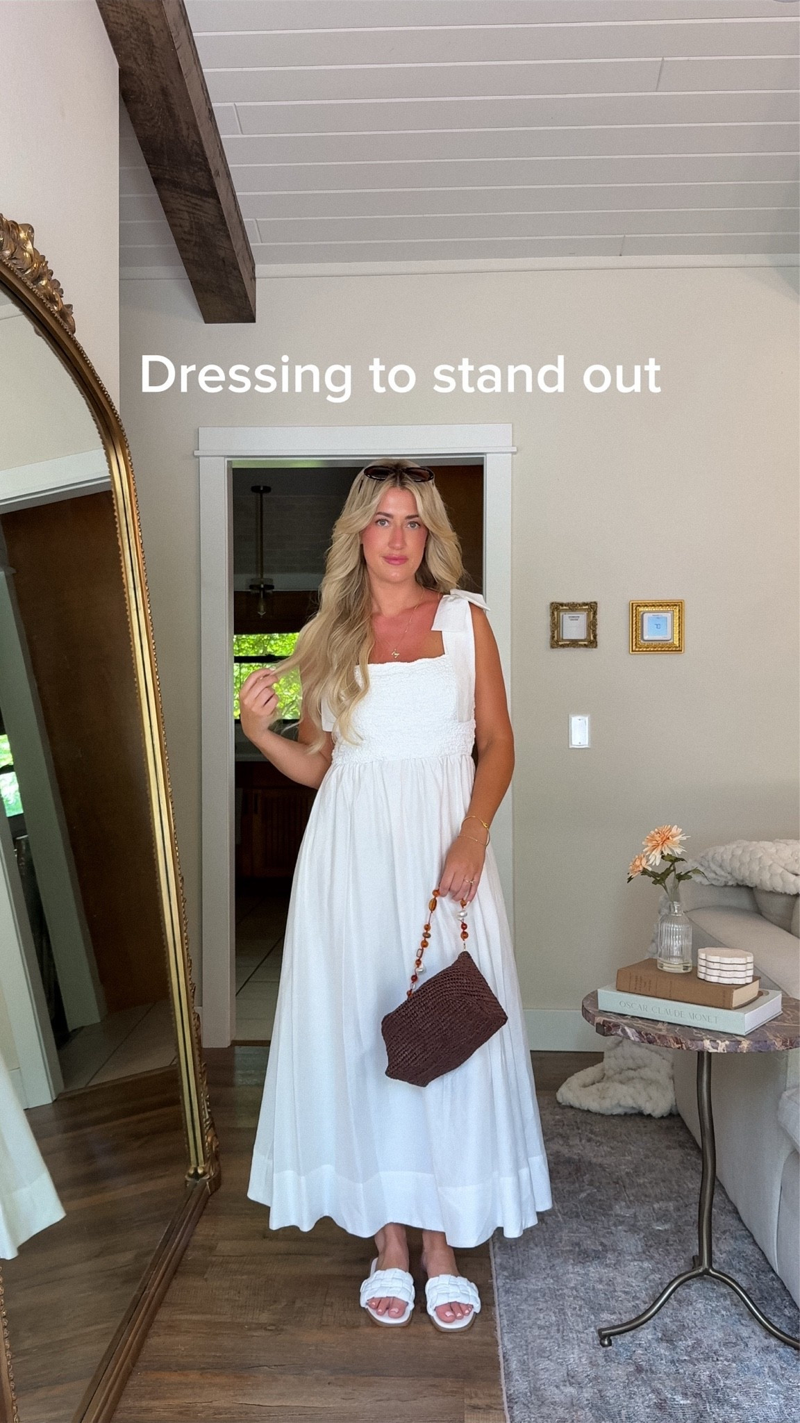 Summer outfit idea white dress ￼

#LTKootd #LTKSeasonal