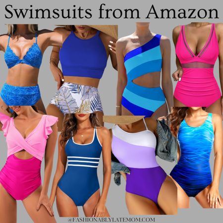 These swimsuits are so bright and cute! 
Fashionablylatemom 
Hilinker Cut Out One Piece Bathing Suit for Women Color Block One Shoulder Swimsuit
Tempt Me Athletic Women One Piece Swimsuits Sport Training Bathing Suits Slimming Criss Cross Teen Girls Swimwear
Aleumdr Women's Color Block One Piece Athletic Swimsuit Sports Tummy Control Cheeky High Cut Bathing Suits

#LTKswim #LTKsalealert