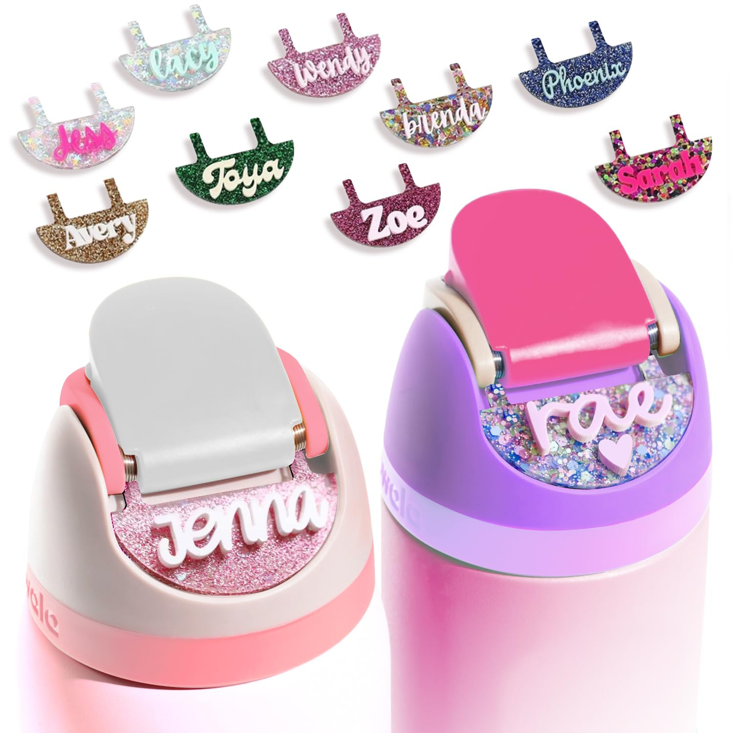 Personalized 3D Name Plate Compatible with Owala Water Bottle 24oz 32oz 40oz | 80 Color Options, ... | Amazon (US)