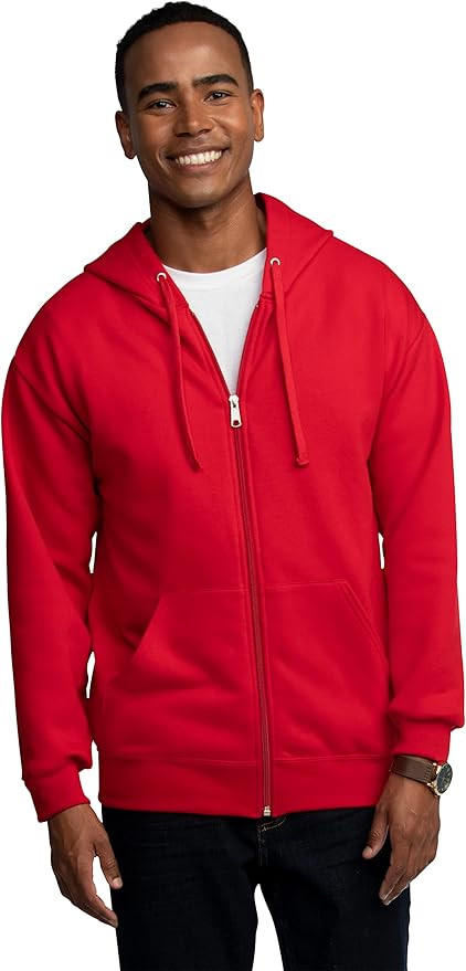 Fruit of the Loom Eversoft Fleece Sweatshirts & Hoodies, Moisture Wicking & Breathable, Regular &... | Amazon (US)