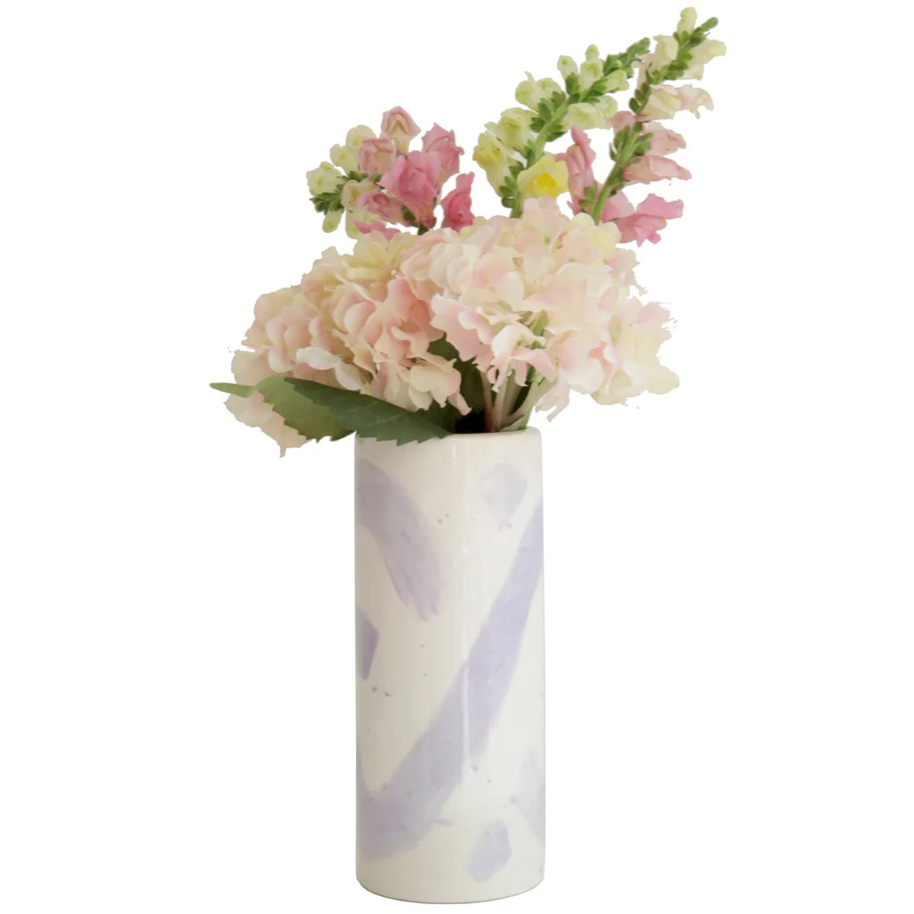 Brushstroke Column Vase | Lo Home by Lauren Haskell Designs
