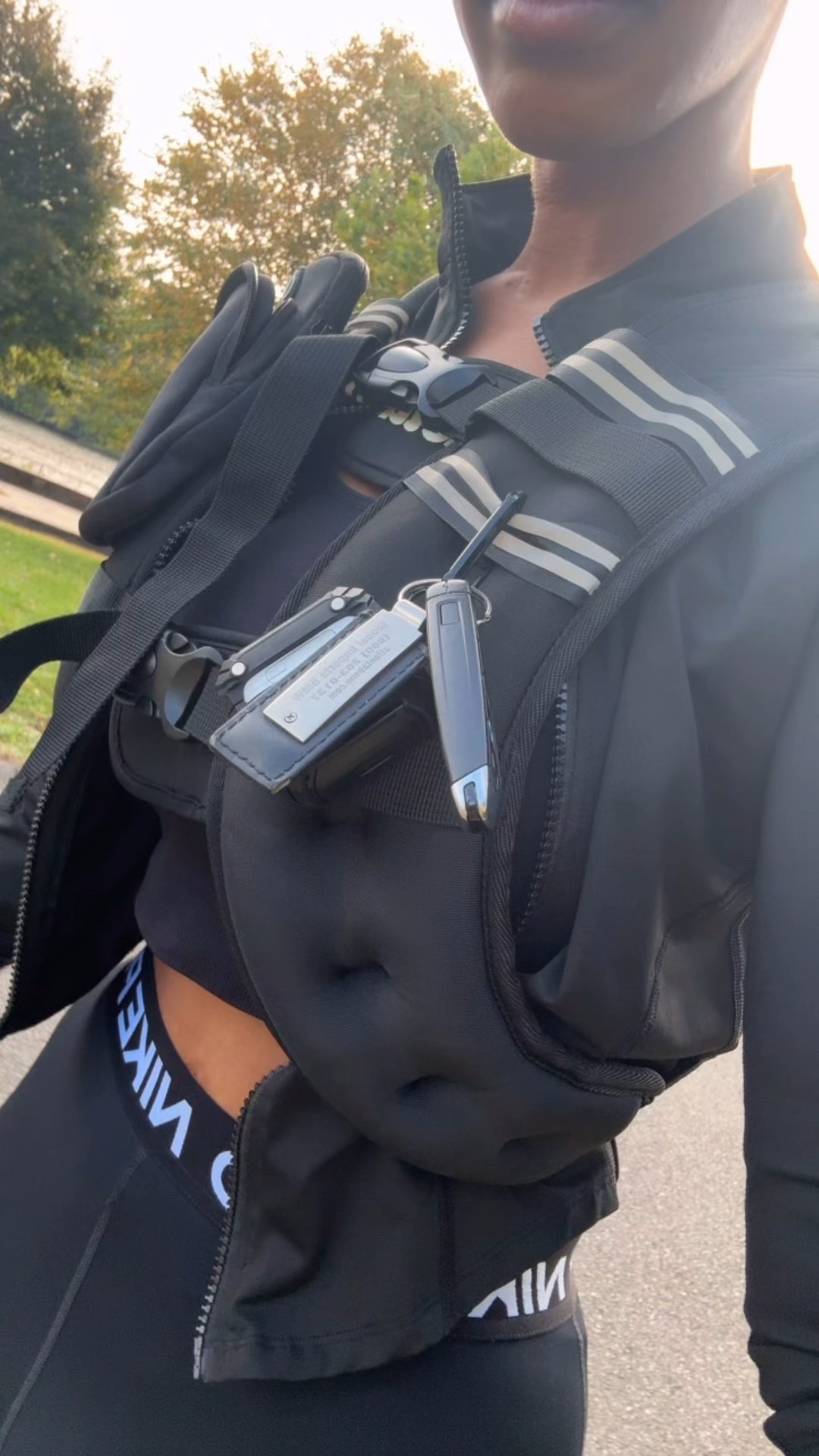 We finally moved up to the 20lb vest and could not be happier! This vest really helps take my walks to the next leave by creating resistance and helping to burn more calories! 