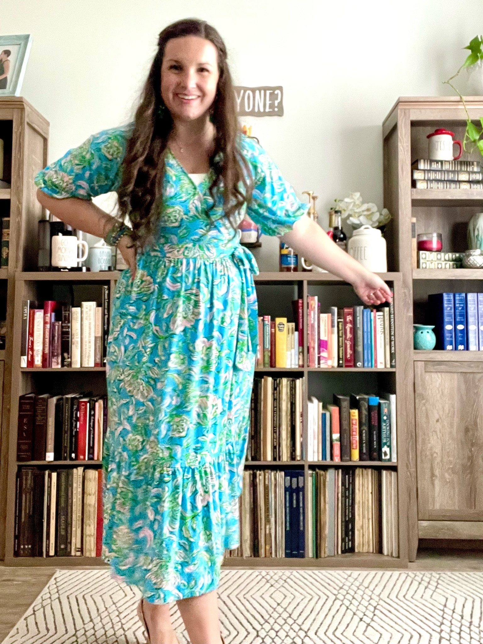 knee length dresses for ladies Lilly Pulitzer Dwyer Midi Dress main image 1