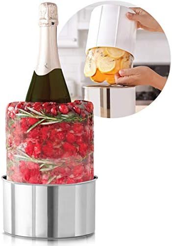 Laura Ashley Champagne Bucket Ice Mold, Create a Custom Ice Bucket for Wine or Liquor Bottles, In... | Amazon (US)