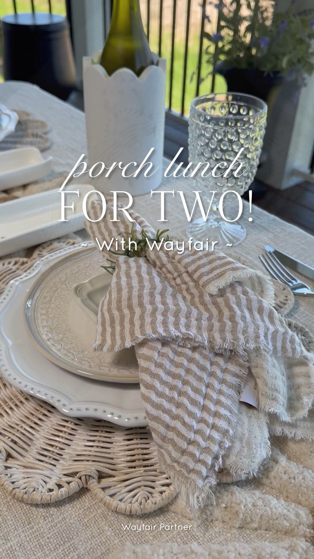 Do you love to entertain outdoors in the summer? @Wayfair has a great selection of products for effortless, stylish, summer entertaining!

I used a pretty Wayfair throw to set a table for lunch on my porch. Add a rattan charger and a striped, linen napkin for all the summer feels! Hobnail glassware is always beautiful, especially with a scalloped edge, marble wine chiller. And how cute are the sweet corn dishes? They’ll keep all that butter contained! I use the appetizer plates for rolls and they make a great bone plate as well. Wayfair also has beautiful options for dinnerware (glass & melamine) and flatware.


#ad #wayfair #wayfairpartner
#wishyouwerehere #outdoor

#LTKSeasonal #LTKHome #LTKvlog