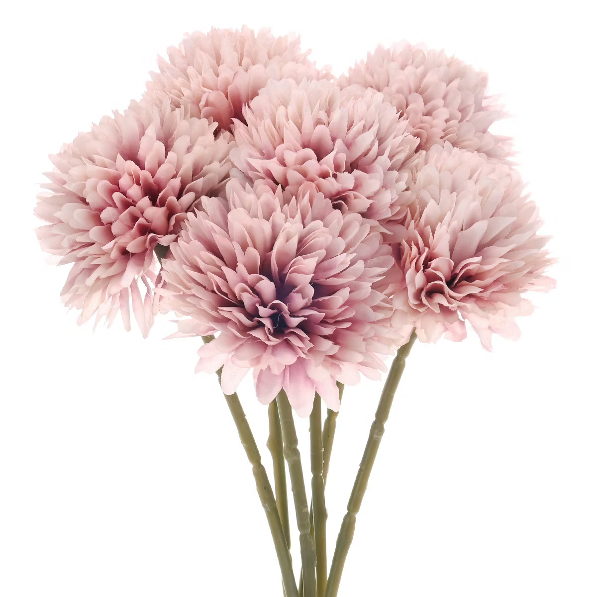 Unique Bargains Plastic Silk Durable Artificial Chrysanthemum Ball Flowers 11" | Target