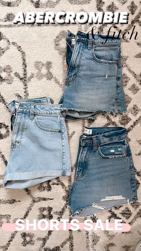 Abercrombie & fitch short sale! Staple denim shorts! 

#LTKStyleTip #LTKFindsUnder50 #LTKU