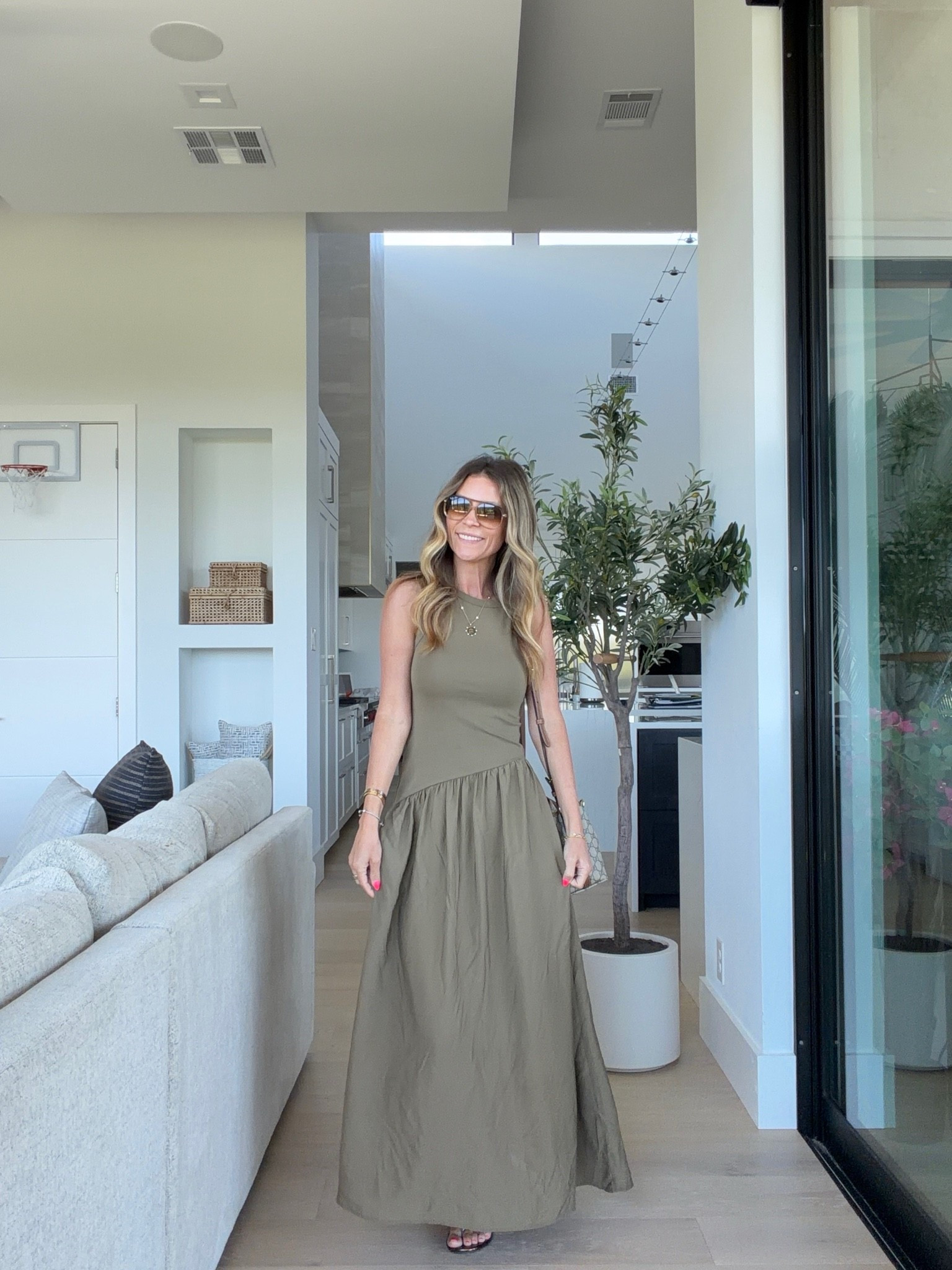 Today’s easy, no fuss outfit for surviving May! 
H&M dress size small
Ray ban sunglasses 
Jeffrey Campbell sandals

#LTKOver40 #LTKPetite #LTKootd