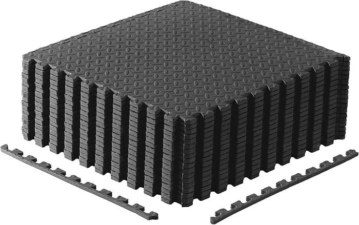 CAP Barbell Interlocking EVA Foam Exercise Puzzle Mat Home Gym Flooring | Multiple Options | Amazon (US)