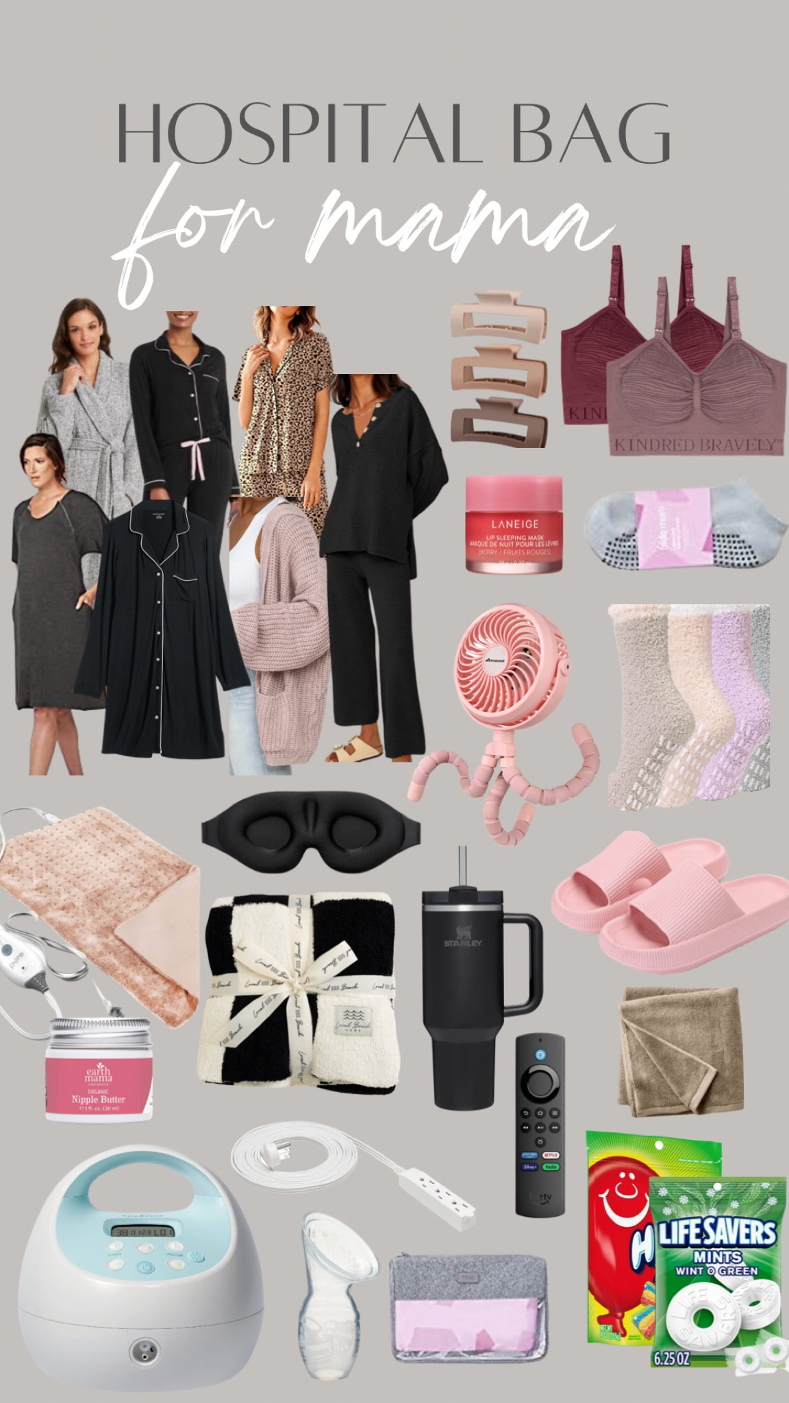 What’s in my hospital bag for me! Part 1! If something isn’t linked, i have it linked on my part 2 post :) 

Hospital bag / hospitel bag essentials / hospital bag for mom / hospital bag must haves / hospital outfit / nursing bra / going home outfit / post Partum pajama’s / hospital outfit 

#LTKbaby #LTKbump