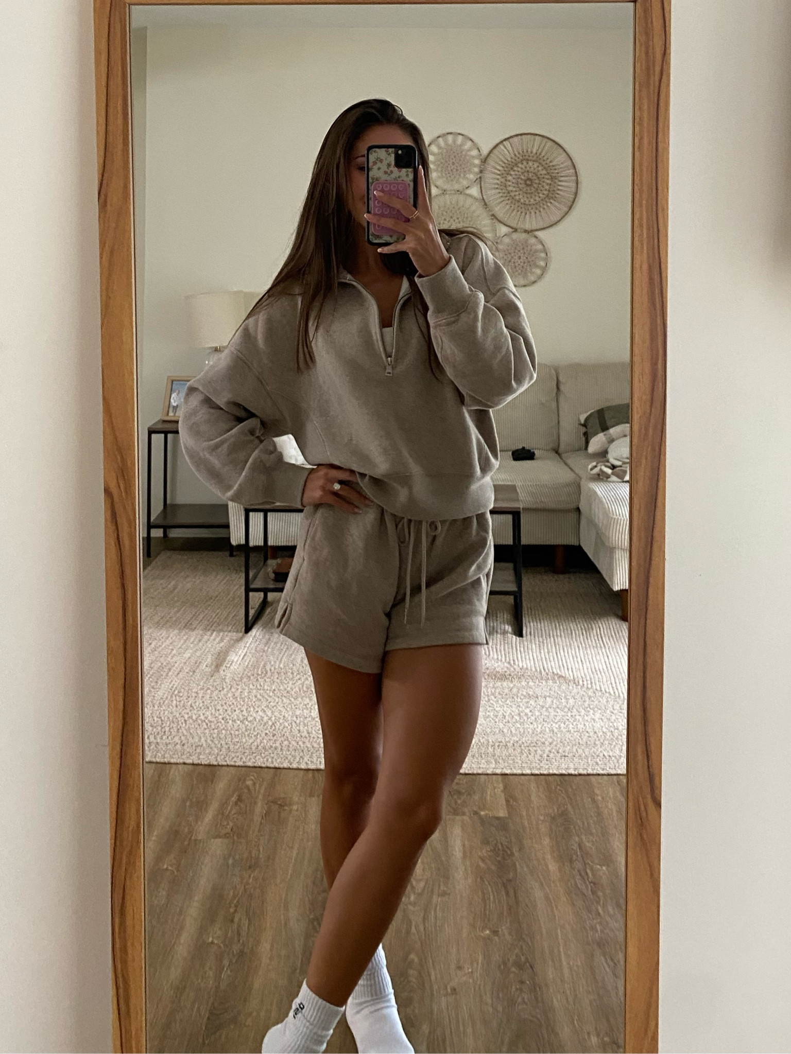 This cozy shorts sweat set is perfect for fall! I’m wearing the color oatmeal in a size small 🤎

#LTKStyleTip #LTKFindsUnder50 #LTKFallSale