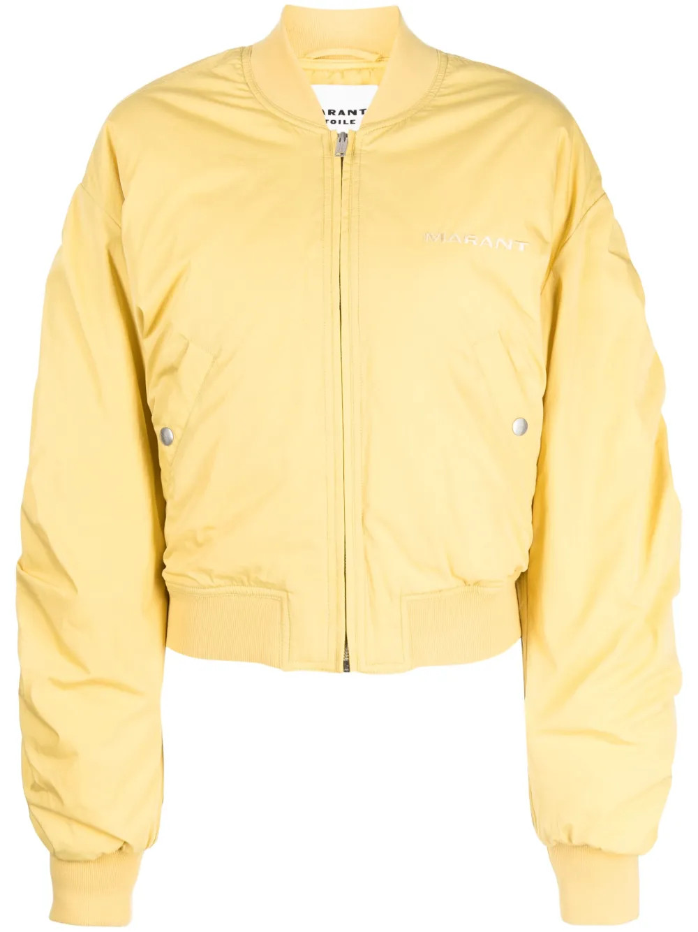 MARANT ÉTOILE Bessime Bomber Jacket - Farfetch | Farfetch Global