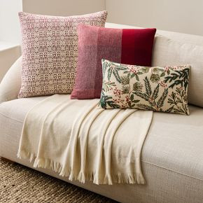 Snowflake Jacquard Pillow Cover  Pillow Cover $59 | West Elm (US)