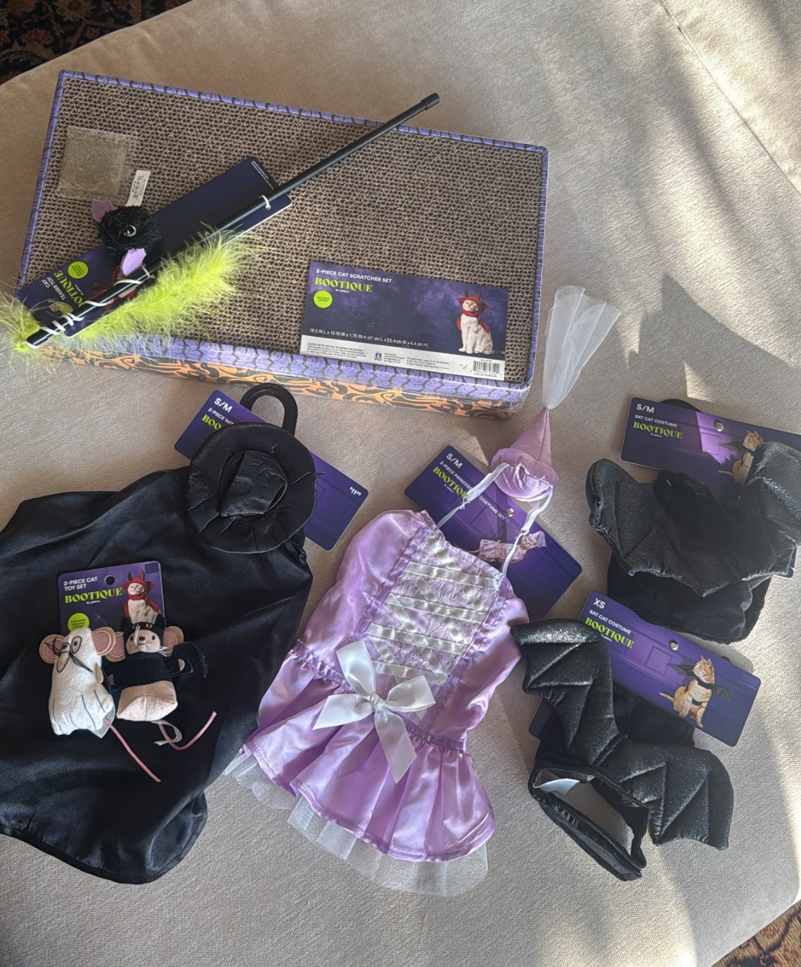 My cats Halloween costumes and toys!!! @petco #PetcoPartner #Ad #Paidlink