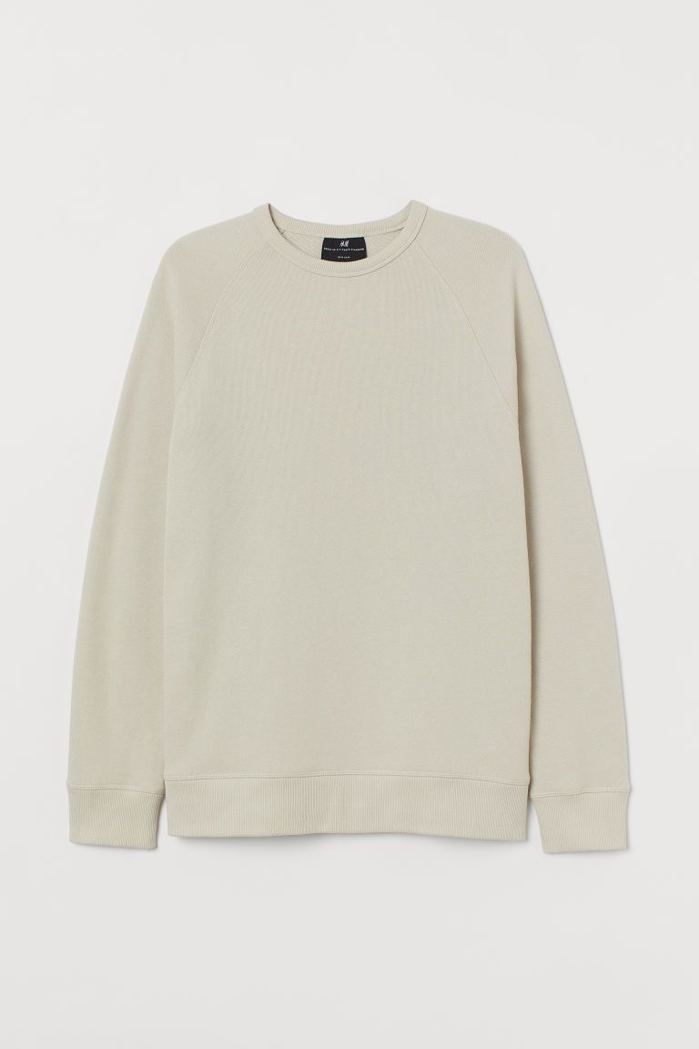 H & M - Regular Fit Sweatshirt - Beige | H&M (US + CA)