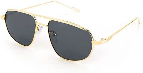 FEISEDY Small Retro Aviator Sunglasses Women Men Vintage Trendy Metal Frame Sun Glasses B2906 | Amazon (US)