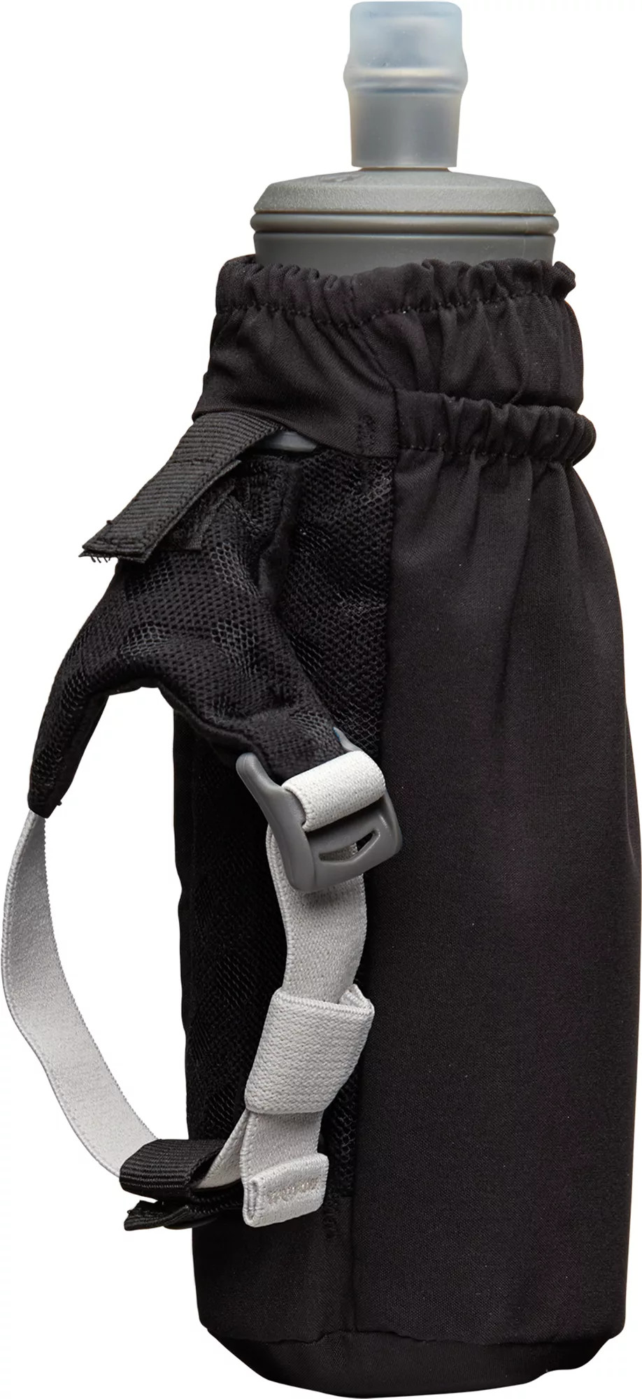 Nathan Pinnacle Soft Flask - 14 oz., Black/Reflective Silver | DICK'S Sporting Goods