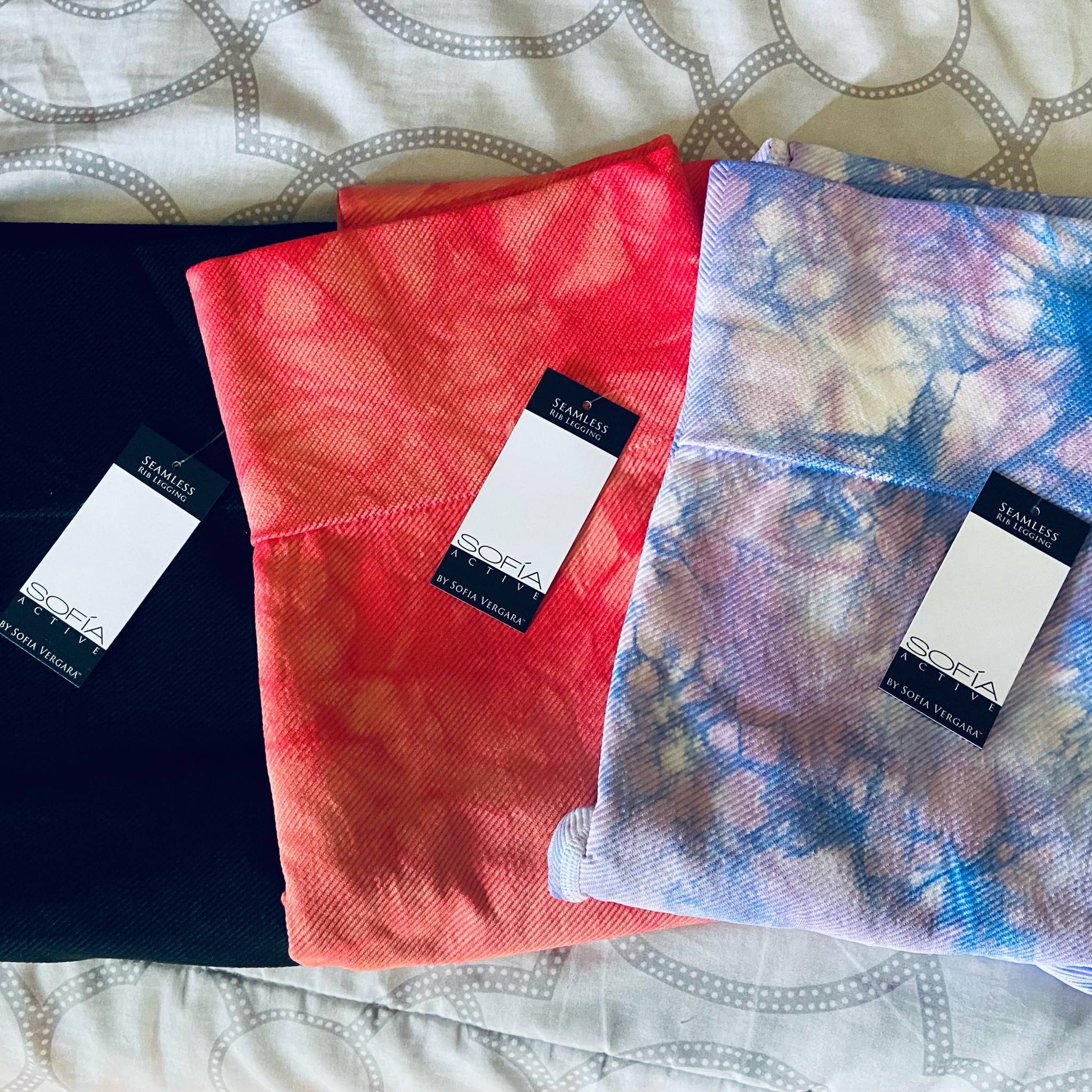 My new favorite leggings! Sporty meets stylish with these High-Waisted Leggings from Sofia Vergara. Moisture-wicking fabric teams up with breathable mesh inserts to help you feel cooler and dryer all day long. The seamless, directional ribbed fabric flatters every body, so you can feel confident and inspired during any activity. From the exclusive Sofia Vergara Active Collection for Walmart.

#LTKcurves #LTKsalealert #LTKfit