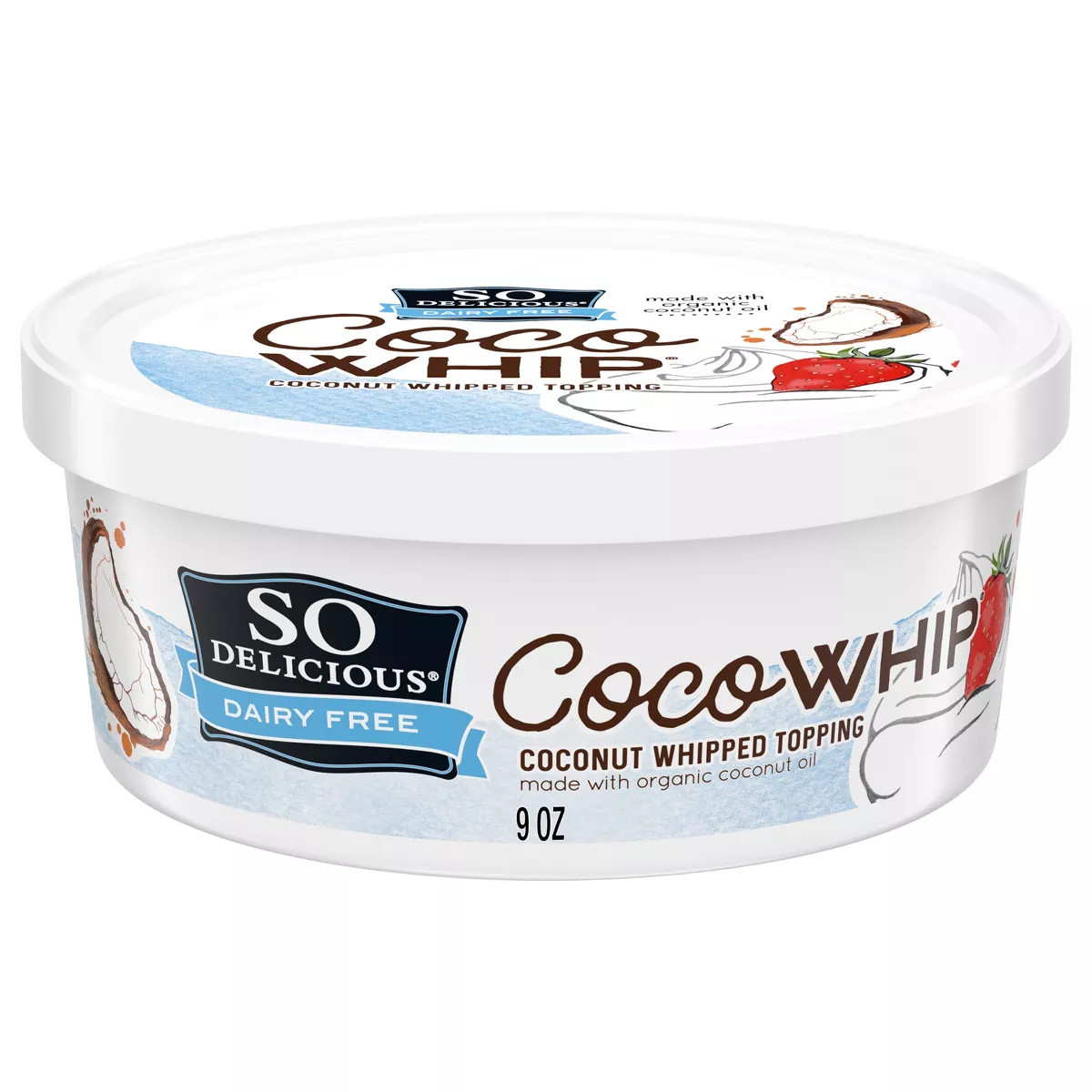 So Delicious Frozen Dairy Free Original CocoWhip - 9oz Tub | Target