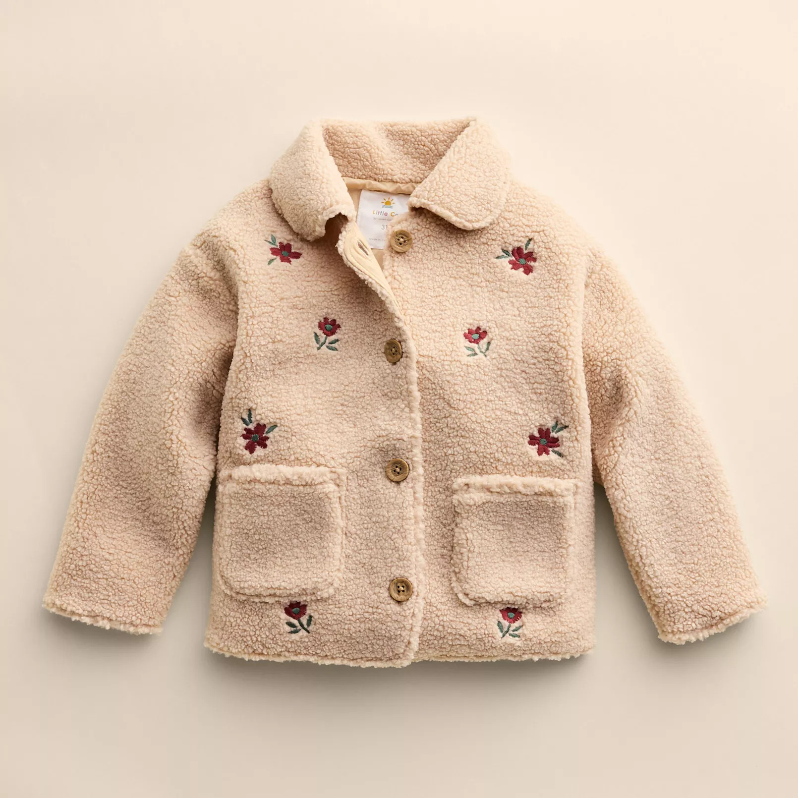 Baby & Toddler Girl Little Co. by Lauren Conrad Teddy Jacket | Kohl's