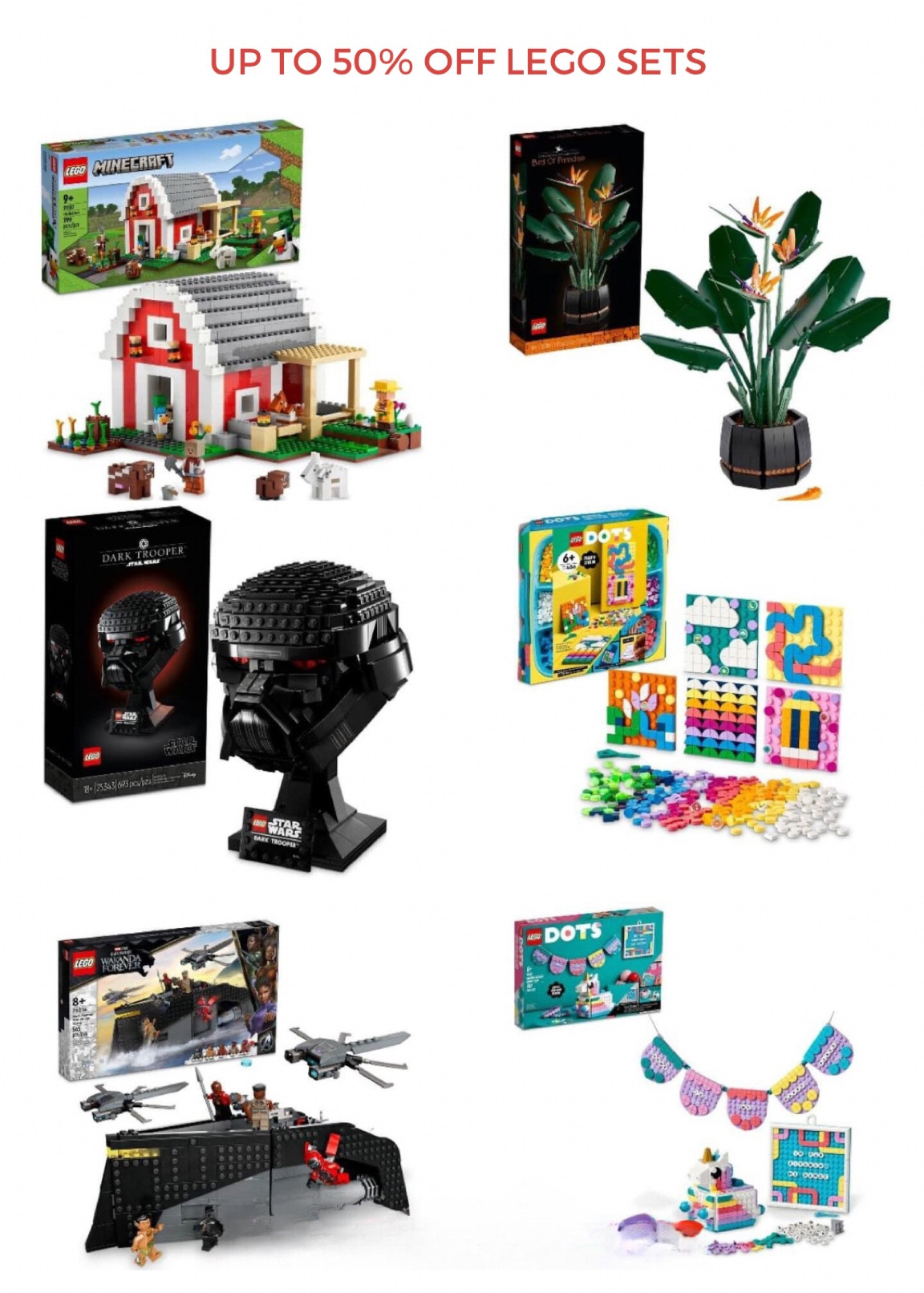 TARGET CIRCLE WEEK - Up to 50% off Lego Sets! 